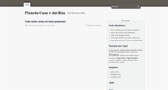 Desktop Screenshot of planetacasaejardim.com.br